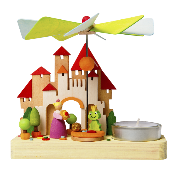 Christmas Pyramid (Small) - Fairytale Frog Prince